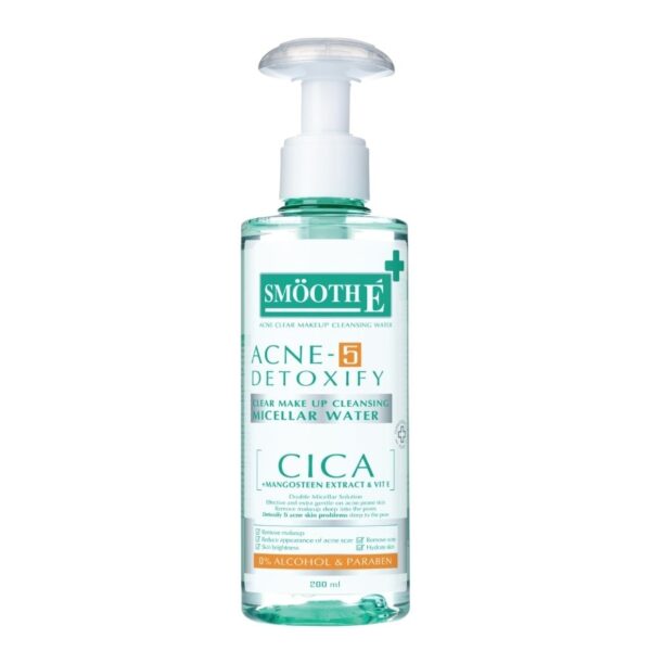 Smooth E Acne Clear Makeup Cleansing Water 200 Ml. Оригинал