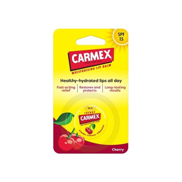 Carmax Moisturising Lip Balm Cherry SPF15 7.5 G. (Jar) Оригинал