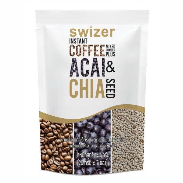 Swizer Coffee Mix+Acai 7 Sac Оригинал