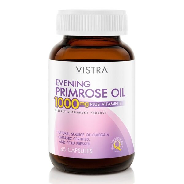 Vistra EveningPrimroseOil 1000 mg 45cap Оригинал