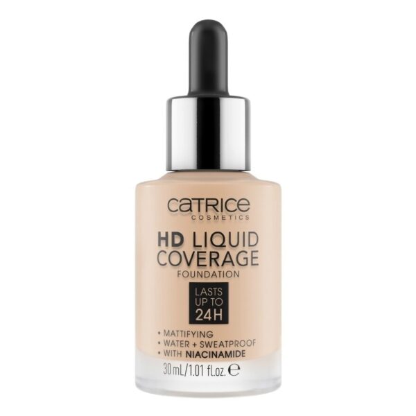 Catrice HD Liquid Foundation 30ml 010 Оригинал