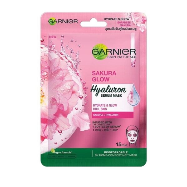 Garnier Serum Mask Sakura White Glow 1's Оригинал