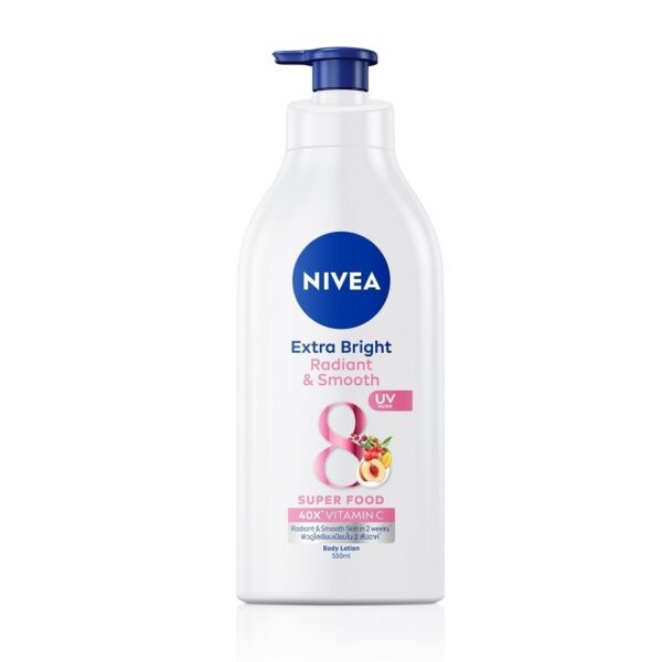 Nivea Extra Bright Radiant Smooth Body Lotion 550 Ml. Оригинал