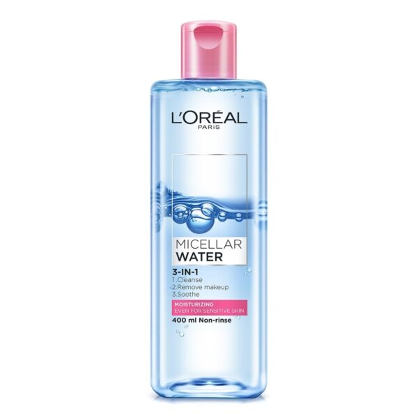 L'Oreal Paris Micellar Water 3 In 1 Moisturizing 400 Ml. Оригинал