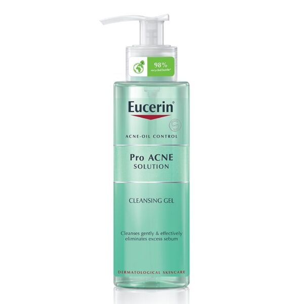 Eucerin Pro Acne Solution Cleansing Gel 200ml Оригинал