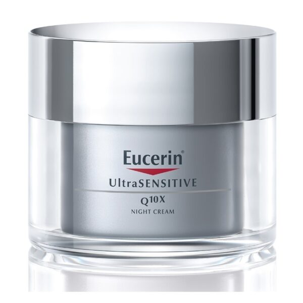 Eucerin Ultrasensitive Q10X Night 50ml Оригинал
