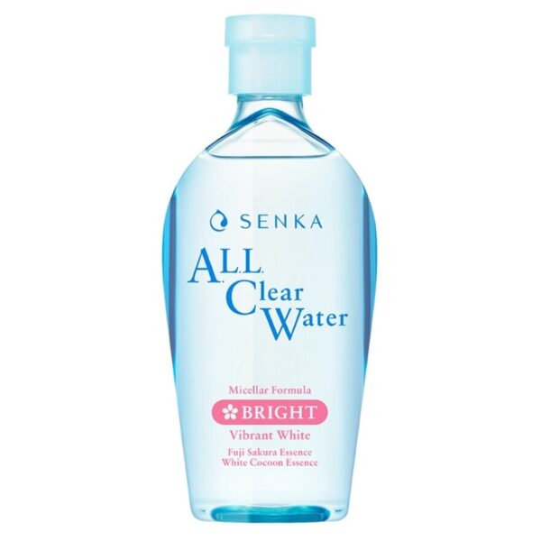Senka A.L.L Clear Water Micellar Formula Bright 230 Ml. เช็ดล้างเครื่องสำอาง<BR> Оригинал