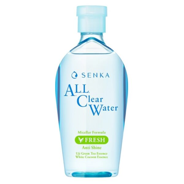 Senka A.L.L Clear Water Micellar Formula Fresh 230 Ml. เช็ดล้างเครื่องสำอาง Оригинал