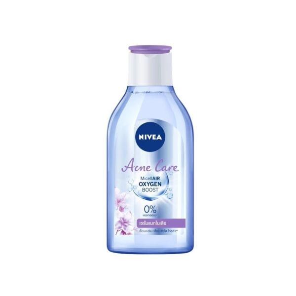 Nivea Micellair Oxygen Boost Acne Care 400 Ml. คลีนซิ่ง เช็ดเครื่องสำอาง Оригинал