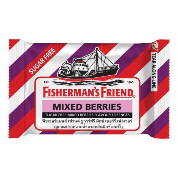Fisherman'S Sugarfree Mixed Berries 25 G. Оригинал