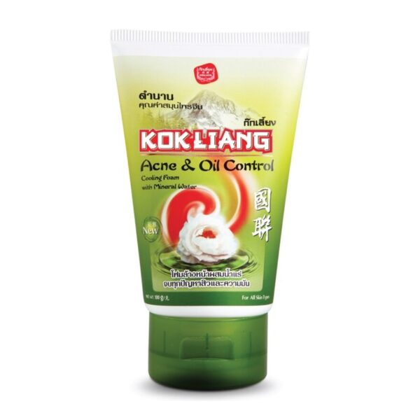 Kokliang Facial Foam Acne  Oil Control 100 G. Оригинал
