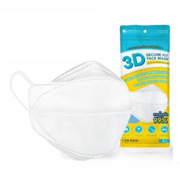 LinkCare 3D Face Mask 3's (Mix Color) (Limit 4 Pcs / Orders) Оригинал