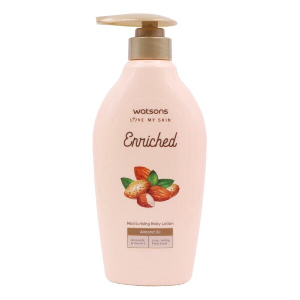 Watsons Enriched Almond Oil Moisturising Body Lotion 400ml Оригинал