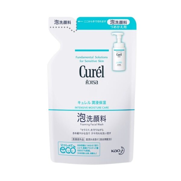 Curel Intensive Moisture Care Foaming Facial Wash Refill 130 ML Оригинал