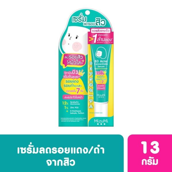 MizuMi B3 Acne Concentrate Serum 13g Оригинал