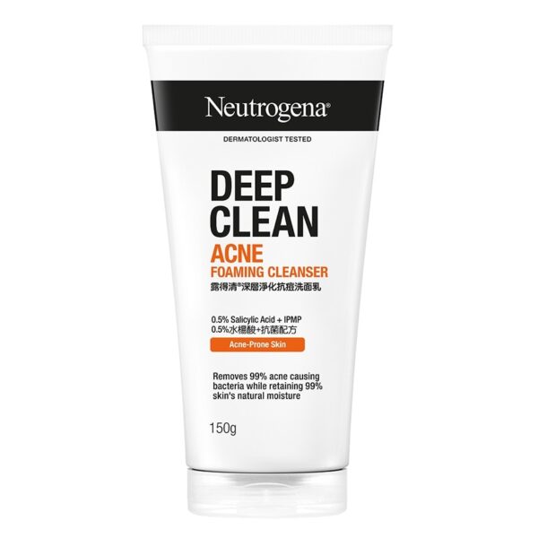 Neutrogena Deep Clean Acne Foaming Cleanser 150 G. Оригинал