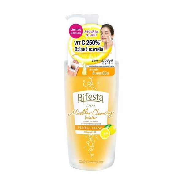 Bifesta Micellar Water Perfect Glow 400 ml. Оригинал