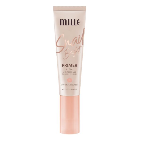 Mille Snail Bright Primer SPF15PA++ 30g. Pink Оригинал