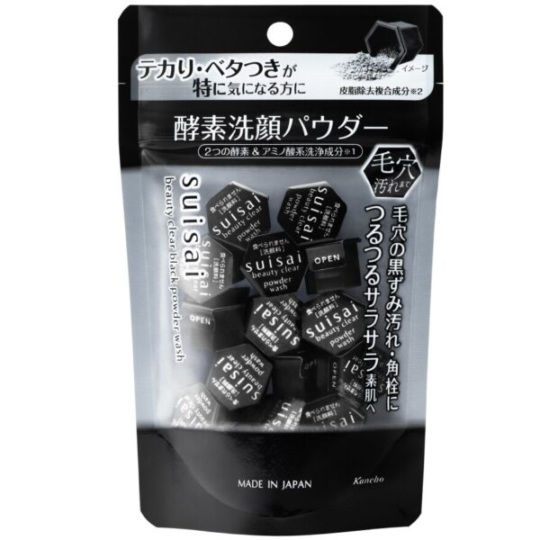 Suisai Beauty Clear Black Powder Wash (Trial) 6g. 15pcs. Оригинал