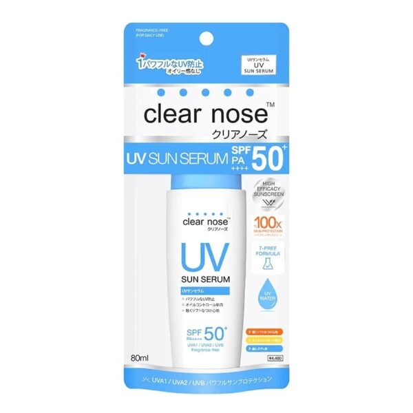 Clear Nose UV Sun Serum SPF50+ PA++++ 80 Ml. Оригинал