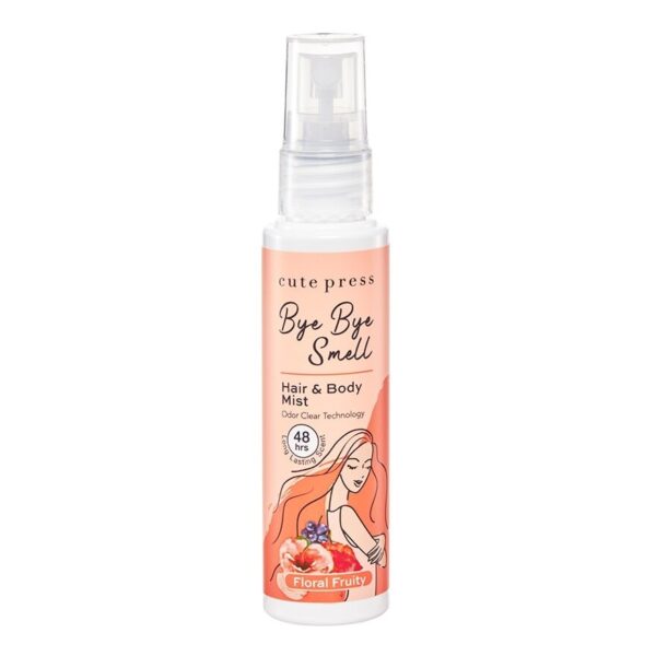 Cute Press Bye Bye Smell Hair And Body Mist 60ml. Floral Fruity Оригинал
