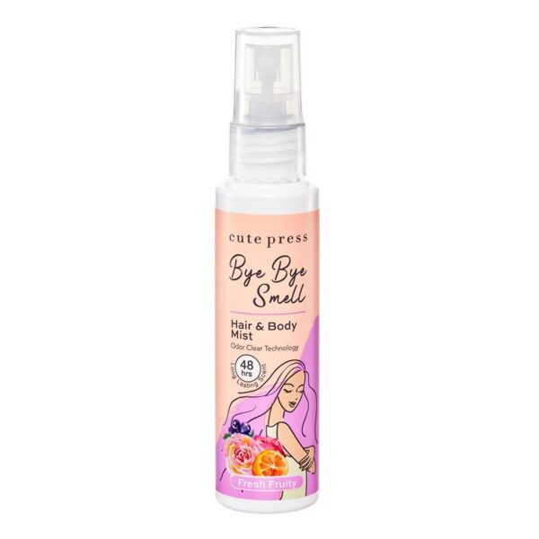 Cute Press Bye Bye Smell Hair And Body Mist 60ml. Fresh Fruity Оригинал