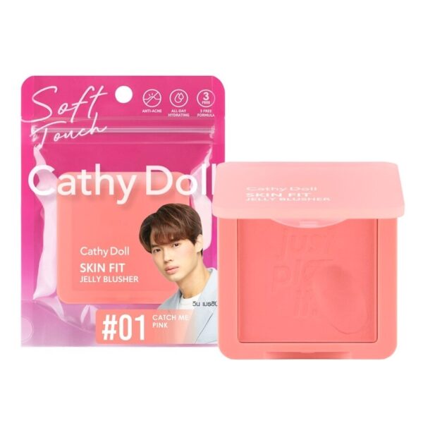 Cathy Doll Skin Fit Jelly Blusher 6g 01 Оригинал