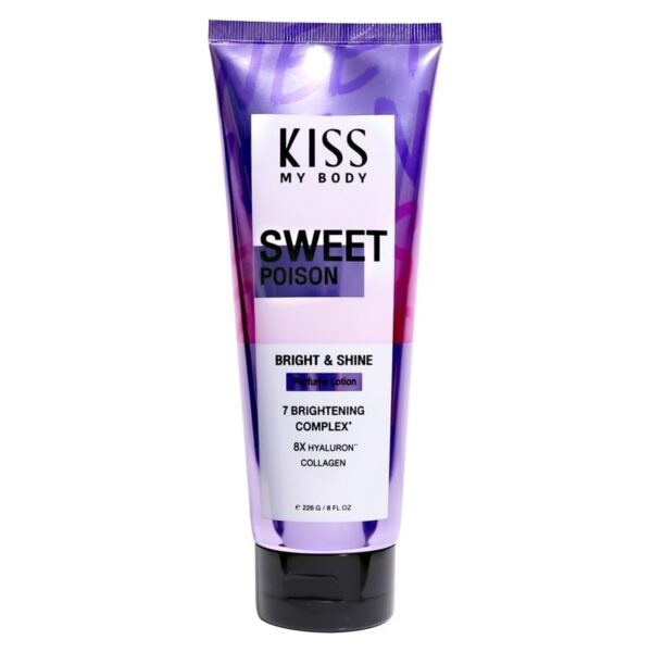 Kiss My Body Bright Shine Perfume Lotion Sweet Poison 226 G. โลชั่นน้ำหอม Оригинал
