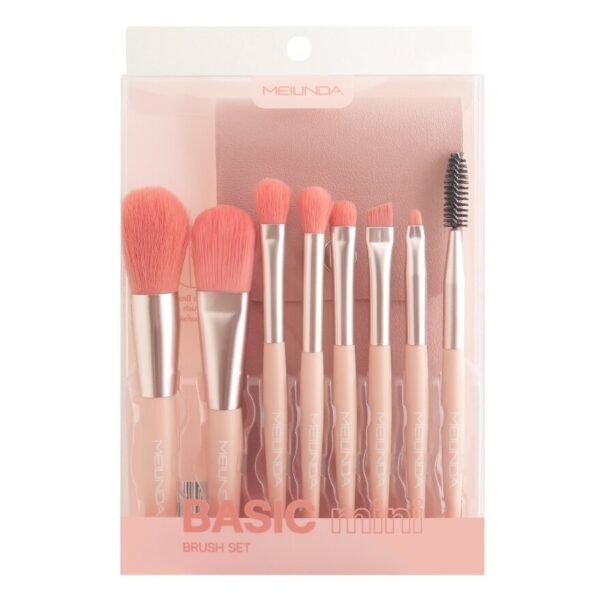 Meilinda Basic Mini Brush Set 8pcs. Random Color Оригинал