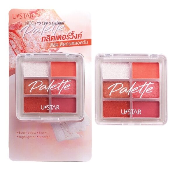 Ustar Neo Pro Eye  Blusher Palette 9g. Оригинал