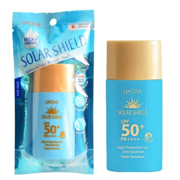 Ustar Solar Shield High Protection UV Airy Essence SPF50+ PA++++ 25ml. Оригинал