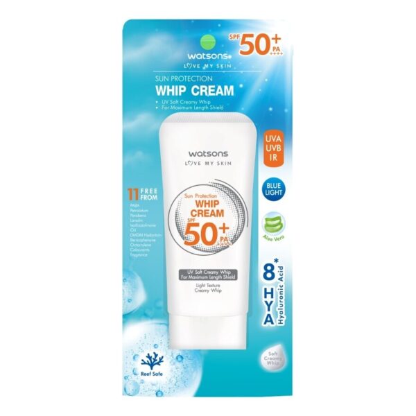 Watsons Sun Protection Whip Cream SPF50+ PA++++ Оригинал
