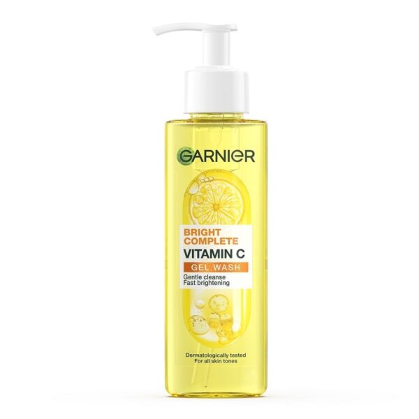 Garnier Bright Complete Vitamin C Gel Wash 120 Ml. Оригинал