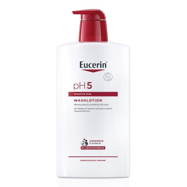 Eucerin pH5 Sensitive Skin Washlotion 1000 ml. Moisturized  Comforts the skin Оригинал