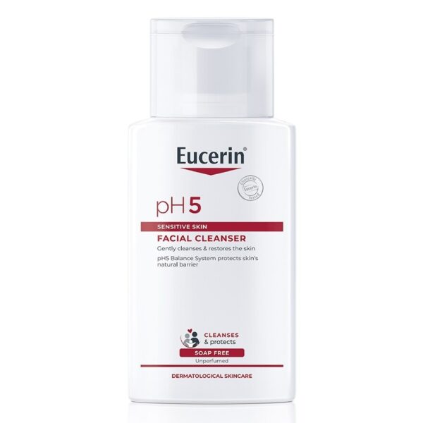 Eucerin Ph5 Sensitive Facial Cleanser 100 ml. Оригинал