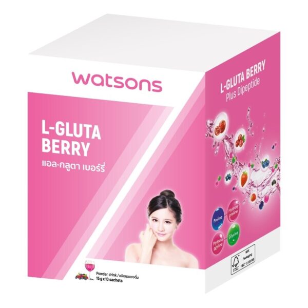 Watsons L-Gluta Berry (Dietary Supplement Product) 10 sachets Оригинал