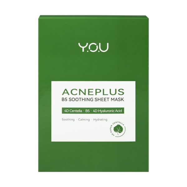 Y.O.U Acne Plus B5 Soothing Sheet Mask 5pcs. Оригинал