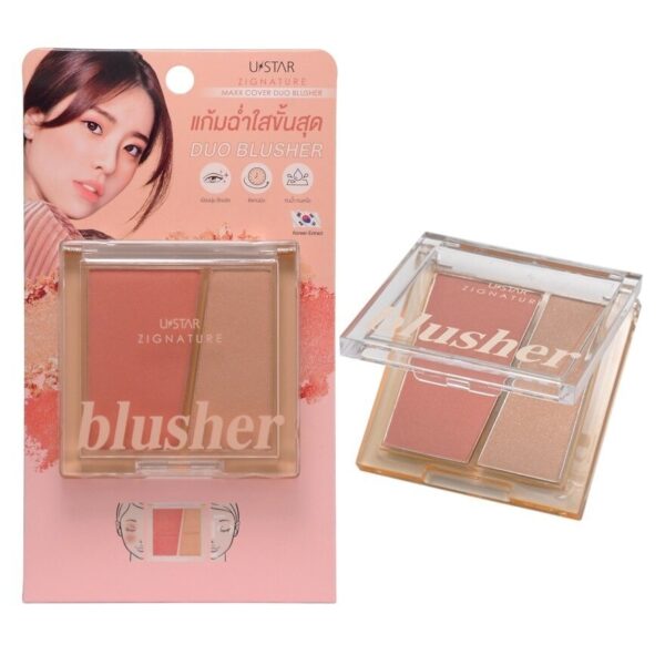 Ustar Zignature Maxx Cover Duo Blusher 8g. Оригинал