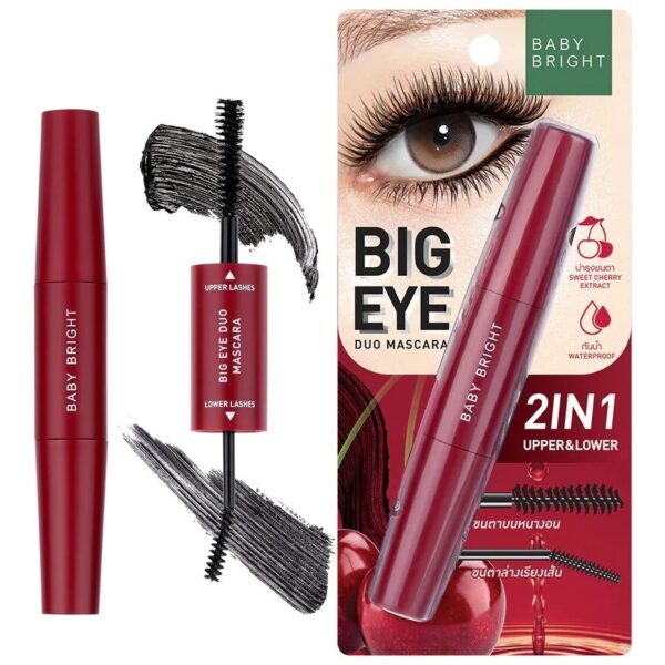 Baby Bright Big Eye Duo Mascara 8g. Black Оригинал