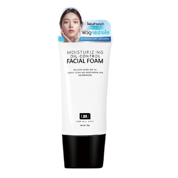UAU Moisturizing Oil Control Facial Foam 150 g. Amino acid foam for all skin type Оригинал