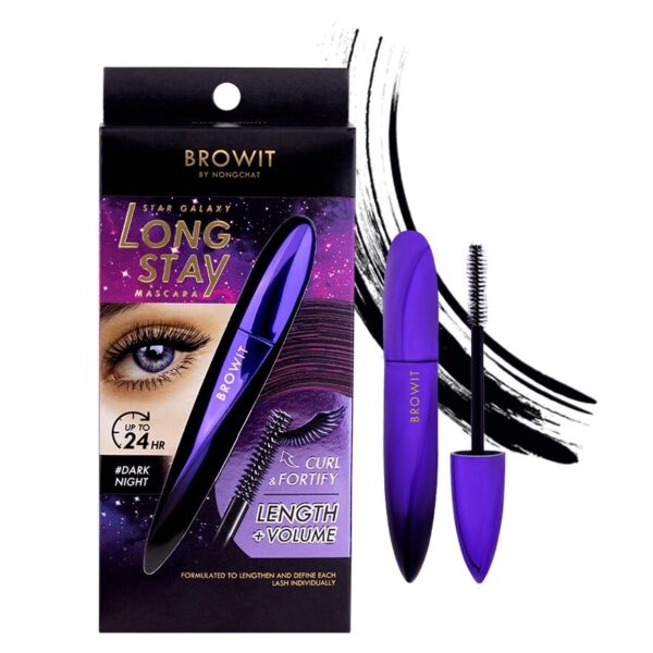 Browit Star Galaxy Long Stay Mascara 8g Dark Night Оригинал
