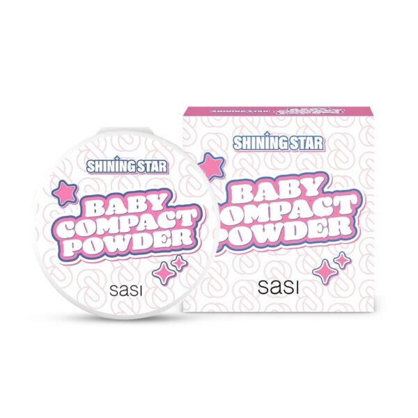 Sasi Shining Star Baby Compact Powder 9g. Оригинал
