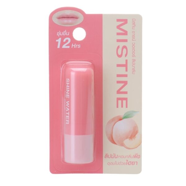Mistine Shine Water Lip Care 2.5g Peach Puff Оригинал