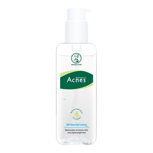 Mentholatum Acnes Oil-Free Gel Lotion 145 Ml. โลชั่น บำรุงผิวหน้า สิว Оригинал