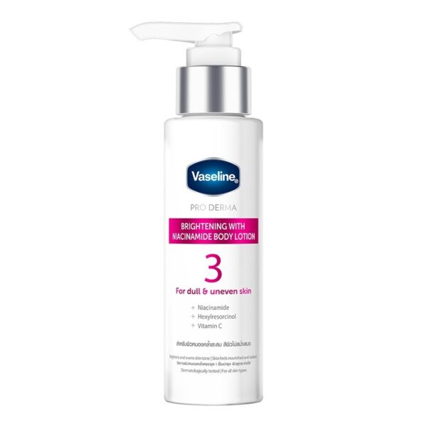 Vaseline Pro Derma Brightening With Niacinamide Body Lotion3 70 Ml. Оригинал