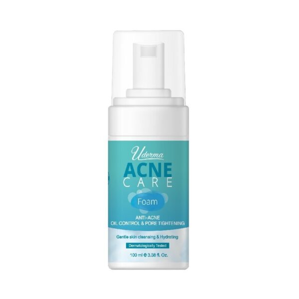 Uderma Acne Care Foam 100 Ml. วิปโฟมล้างหน้า สิว คุมมัน Оригинал