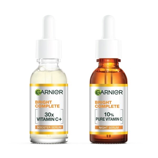 Garnier Bright Complete Booster Serum 30 Ml.+Night Serum 30 Ml. Оригинал