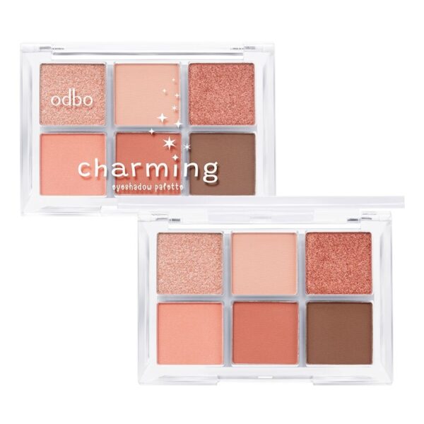 Odbo Charmimg Eyeshadow Palette 5g. 01 Peach Tone Оригинал
