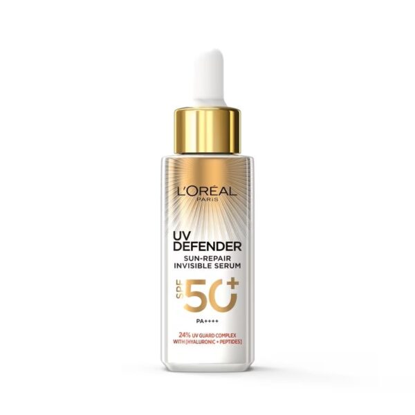 L'Oreal Paris UV Defender Sun- Repair Invisible Serum 30 Ml. เซรั่มกันแดด Оригинал