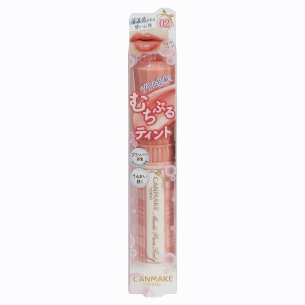 Canmake Muchi Puru Lip Tint 2.5g 02 Оригинал
